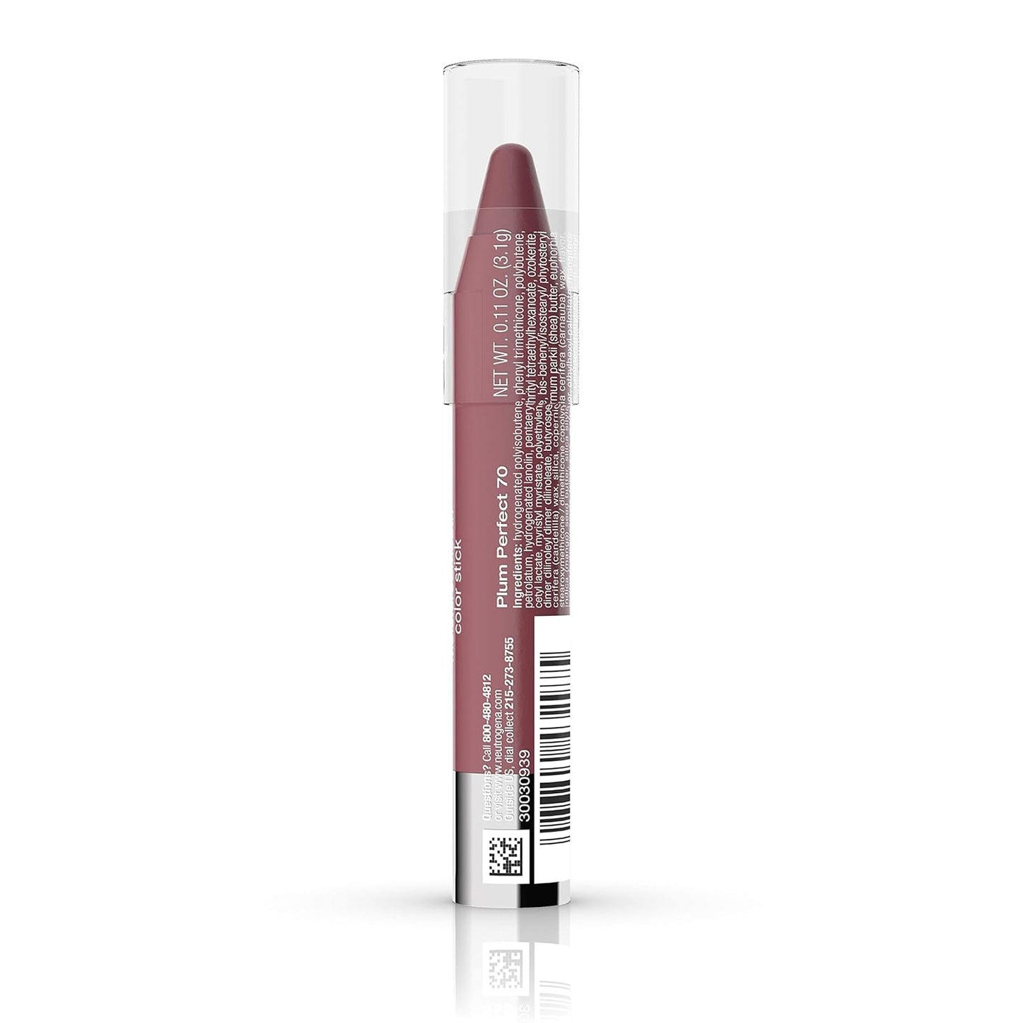 Moisturesmooth Color Lipstick - 70 Plum Perfect - Hydrating Color for Luscious Lips - .011 Oz