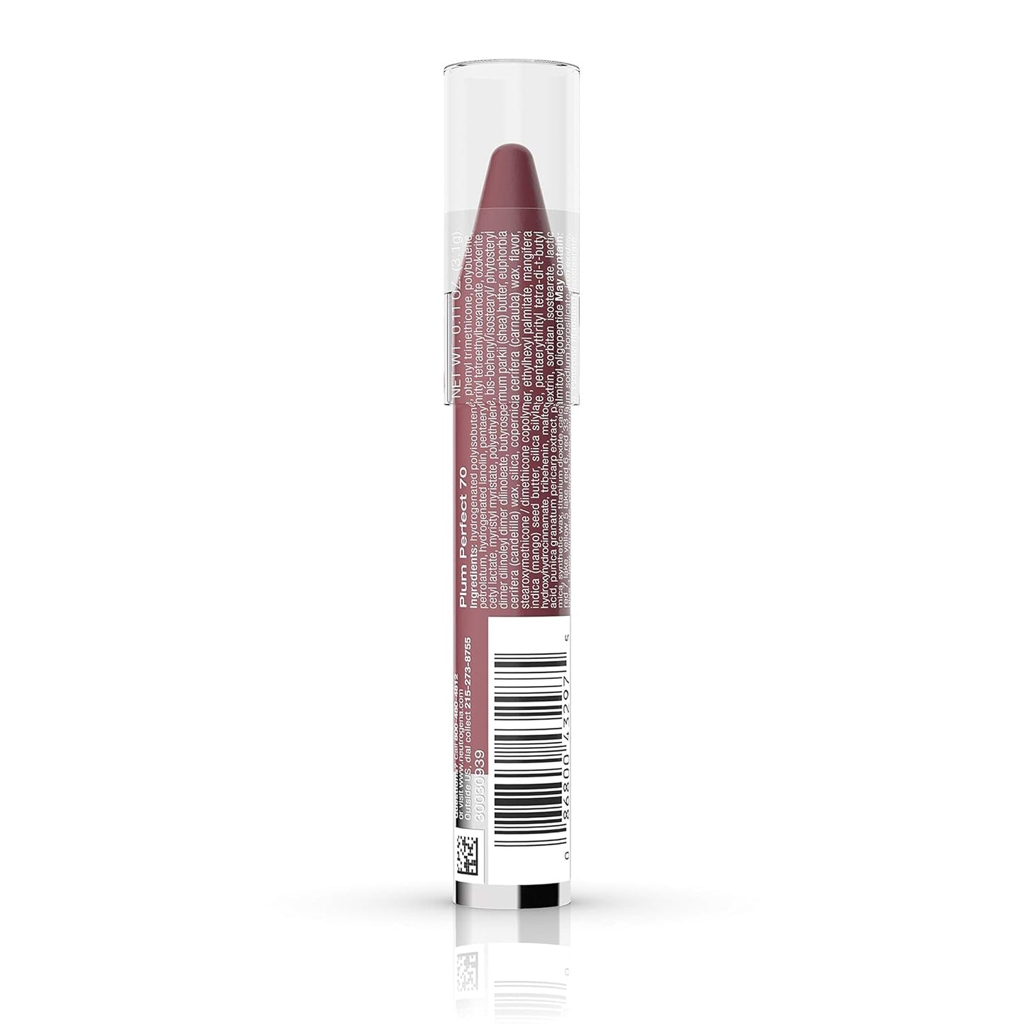 Moisturesmooth Color Lipstick - 70 Plum Perfect - Hydrating Color for Luscious Lips - .011 Oz